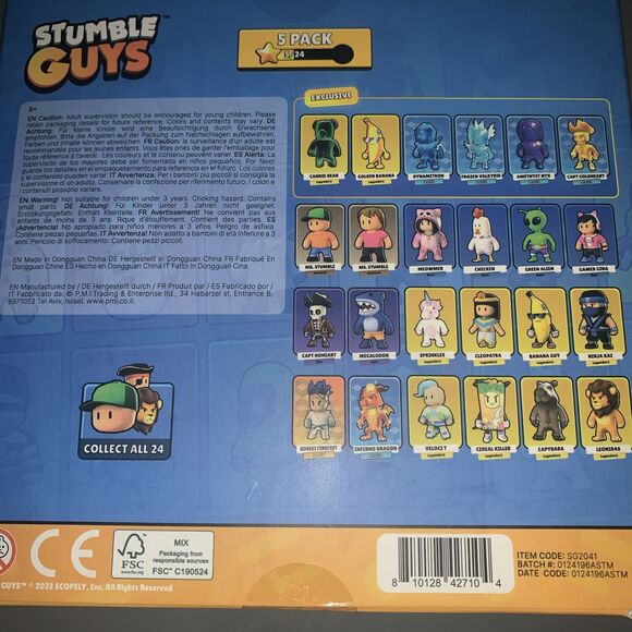 Stumble Guys 5pack Collectible Figures Exclusive‎ Stumbler Brand new - Picture 5 of 5